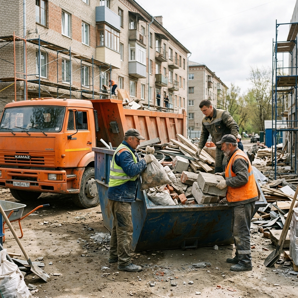 <span style="font-weight: bold;">Вывоз мусора</span><br>