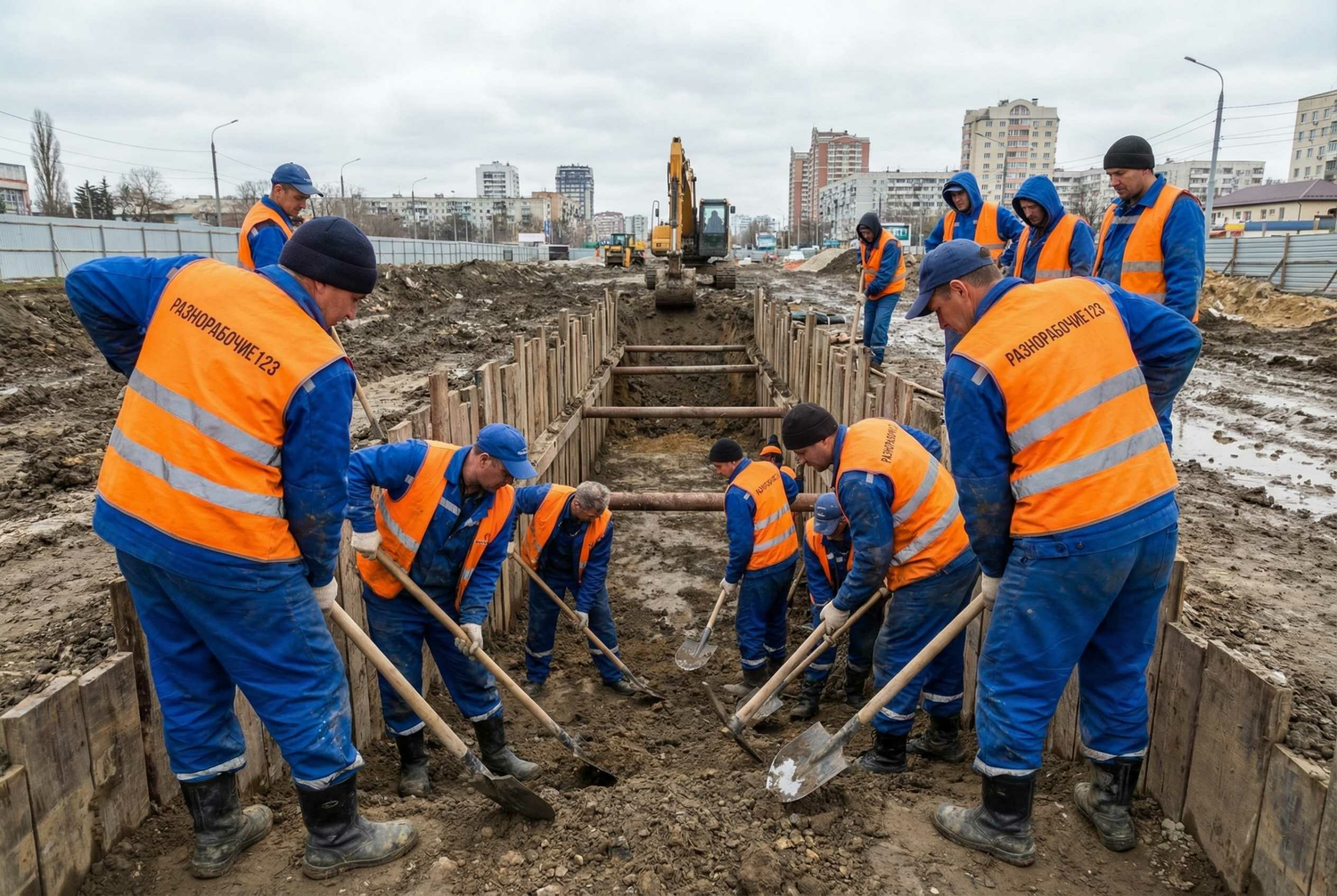 Услуги разнорабочих в Новороссийске