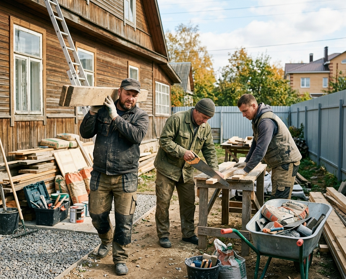 <span style="font-weight: bold;">бригада разнорабочих, подсобники на стройку со скидкой до 30%</span>